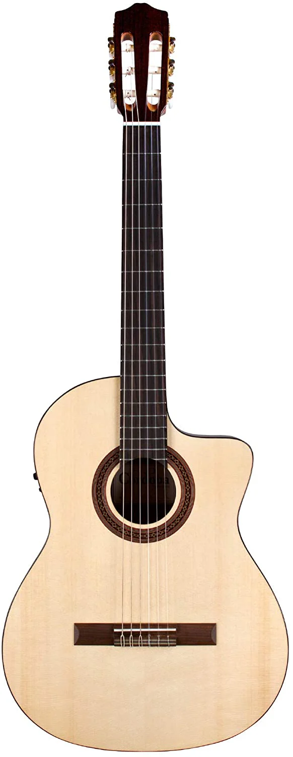 Cordoba C5-CE Spruce - Solid Engelmann Spruce Top, Mahogany Back & Sides with Pickup (C5CE), Mid Range Electric-Classical Guitar - Image 3