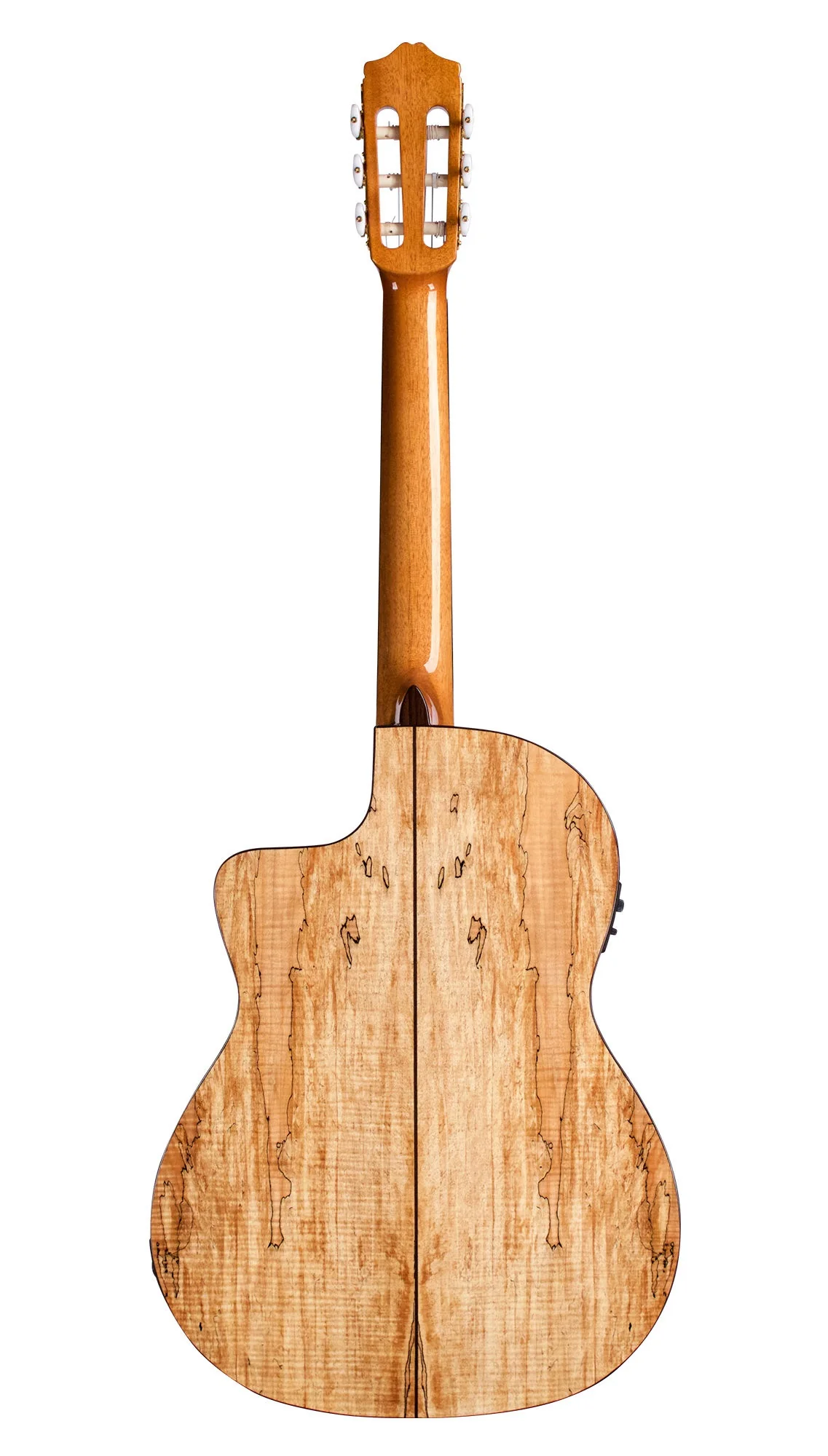 Cordoba C5-CET Limited - Solid Spruce Top, Maple Back & Sides with Pickup with Classical Guitar Bag, Mid Range Thinline Electric-Classical Guitar - Image 4