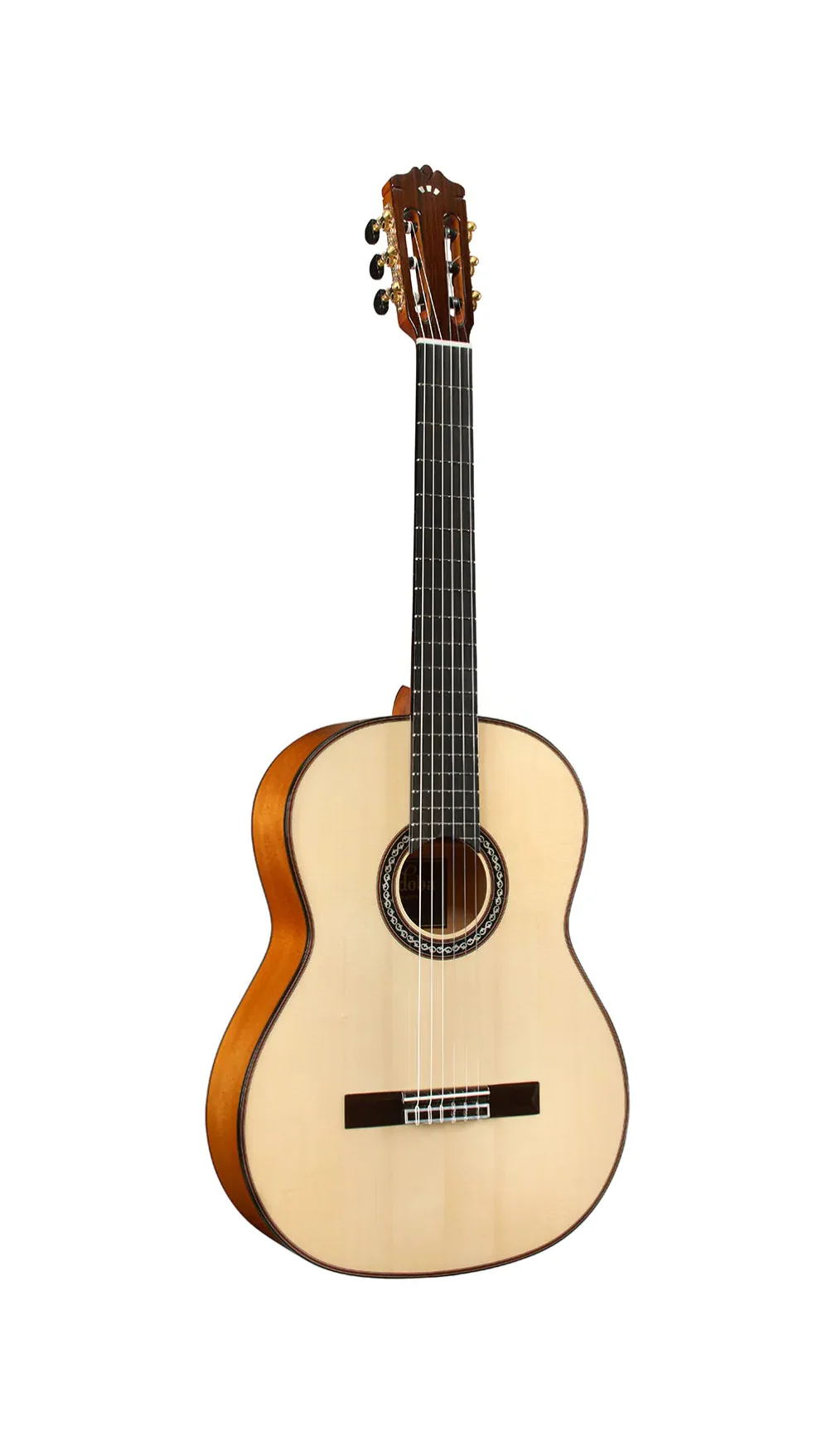 Cordoba F10 Flamenco Guitar - Solid European Spruce Top, Solid Cypress Wood, With Cordoba Polyfoam Guitar Case (Full Solid) (F-10) - Image 2