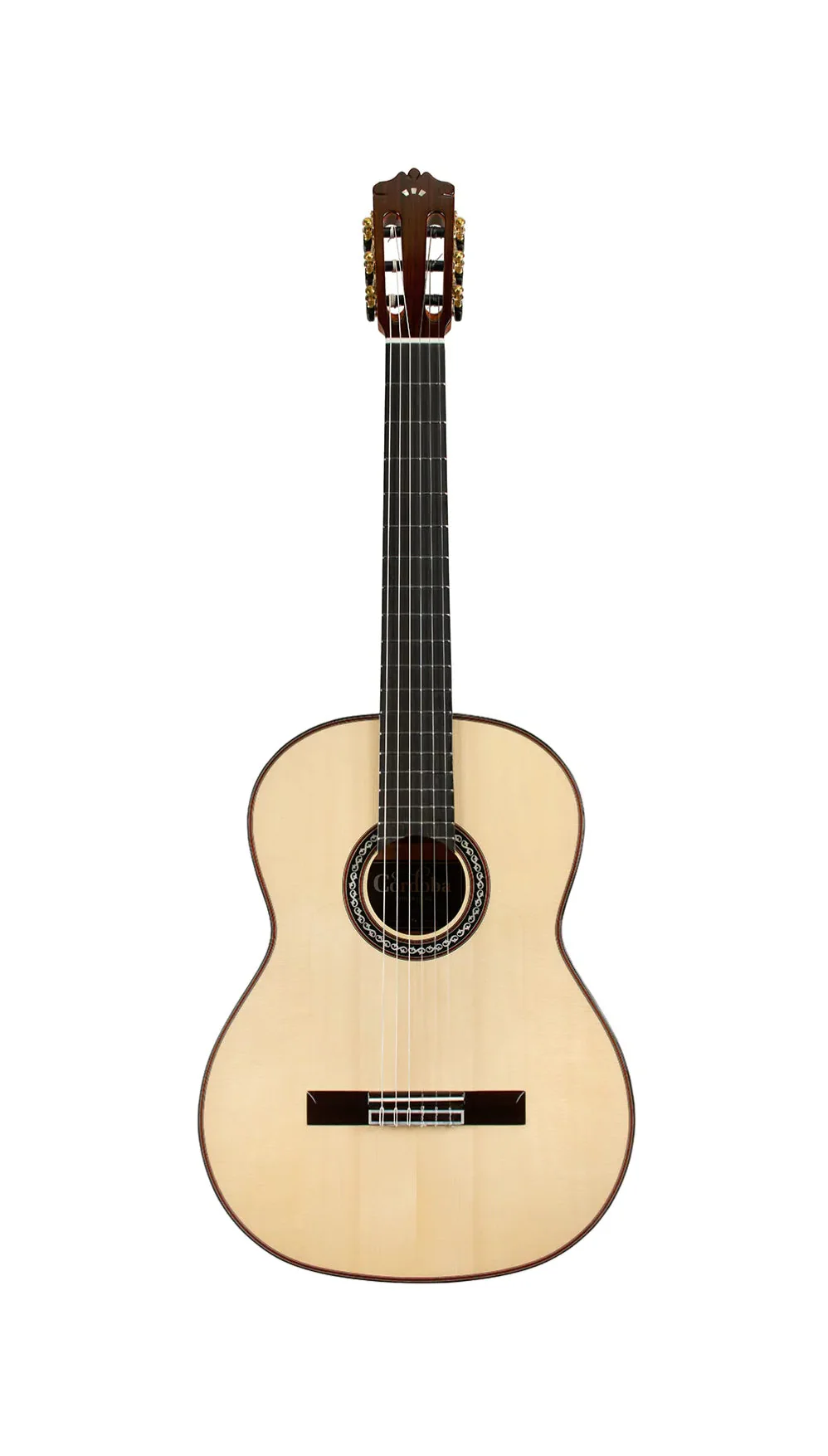 Cordoba F10 Flamenco Guitar - Solid European Spruce Top, Solid Cypress Wood, With Cordoba Polyfoam Guitar Case (Full Solid) (F-10) - Image 3