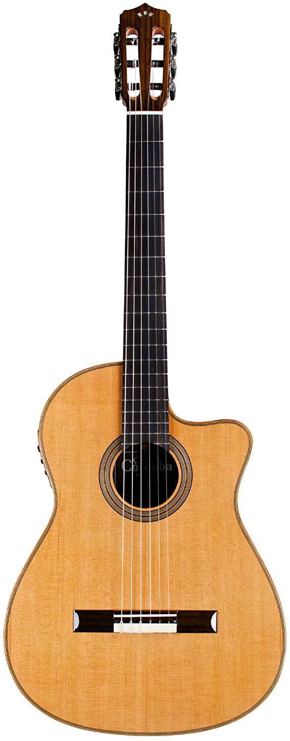 Cordoba Fusion Orchestra CE Cedar - Solid Canadian Cedar Top, Rosewood Back & Sides with Pickup - Image 3