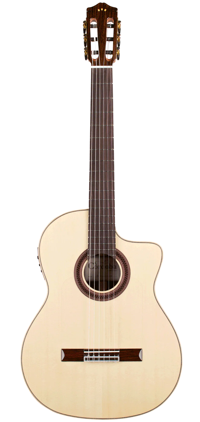 Cordoba GK Studio Negra - Solid European Spruce Top, Rosewood Back & Sides with Pickup - Image 3