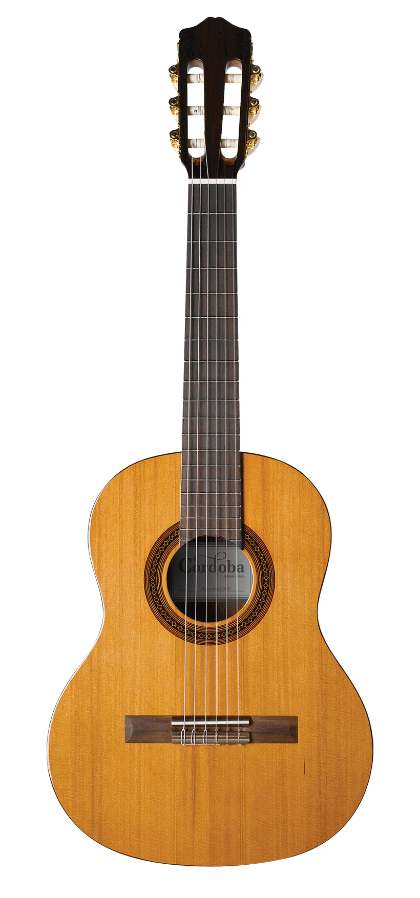 Cordoba Requinto 1/2 Classical Guitar - Solid Canadian Cedar Top, Mahogany Back & Sides Beginners Classical Guitar, Best For Traveling - Image 2