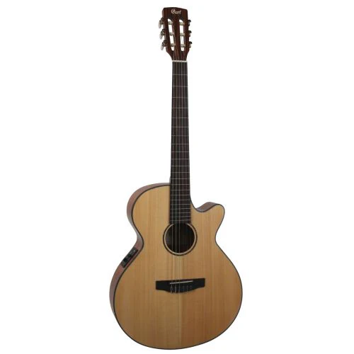 Cort CEC3 Classical Guitar with Bag - Natural - Image 2