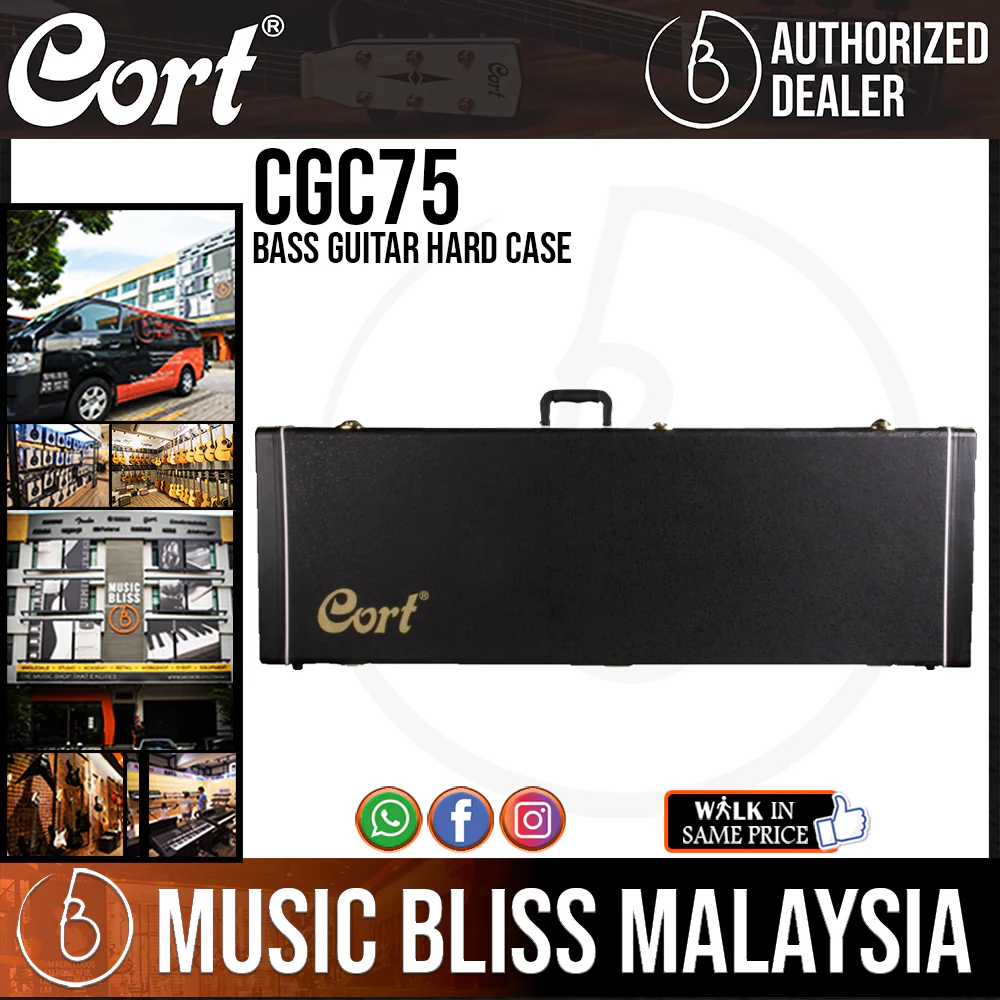 Cort CGC75 Bass Guitar Hard Case