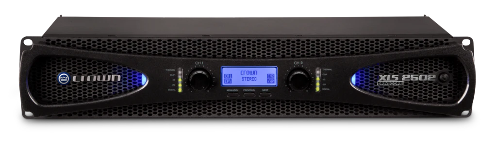 Crown XLS 2502 2-channel Power Amplifier, 440W @ 8Ω - Image 2