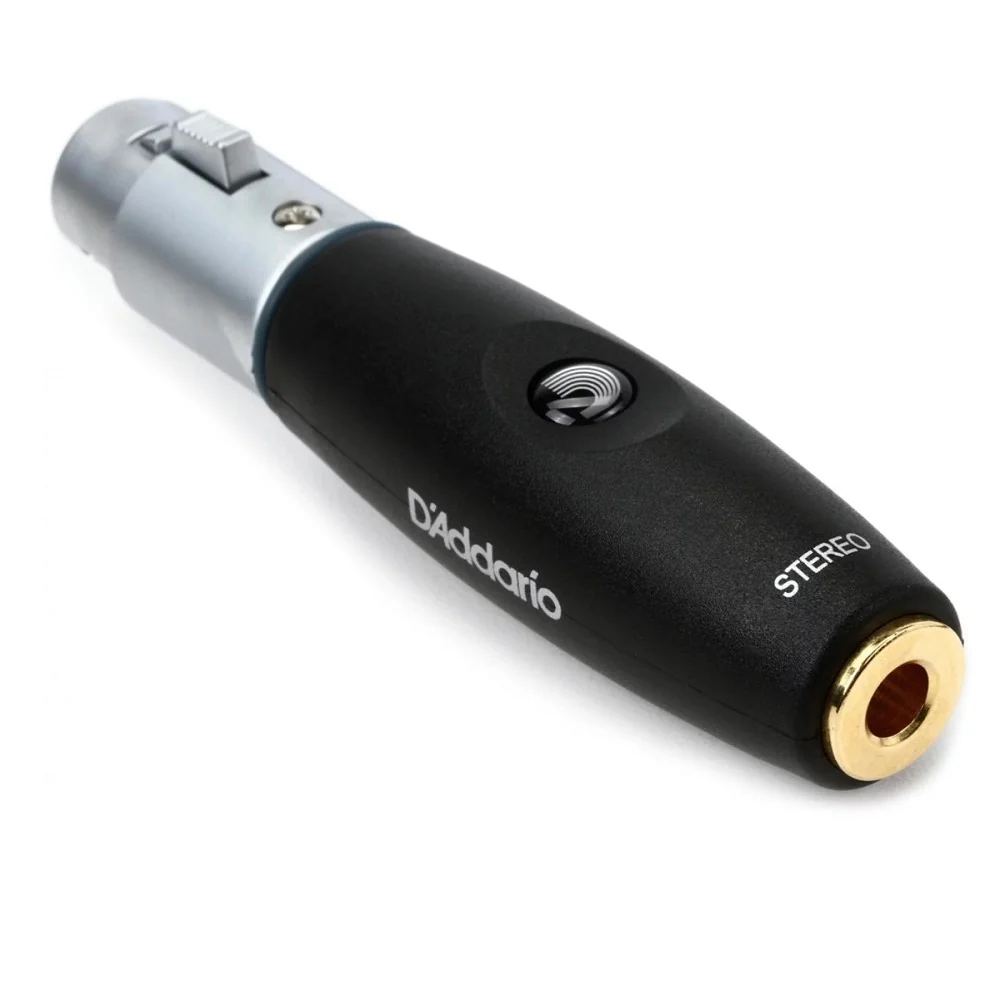 D’Addario PW-P047BB XLR Female to 1/4 Inch Female Balanced Audio Adaptors - Image 2