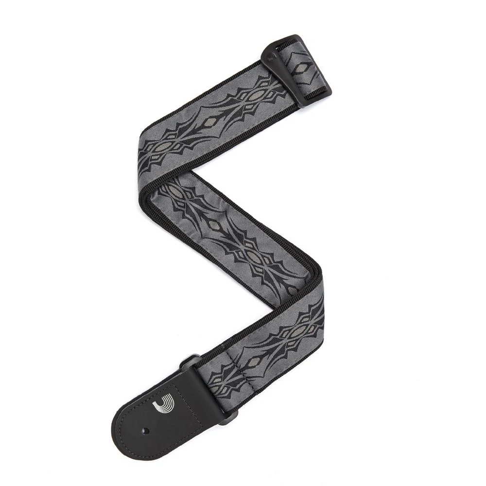 D'Addario 50F06 50mm Woven Guitar Strap - Tribal - Image 2