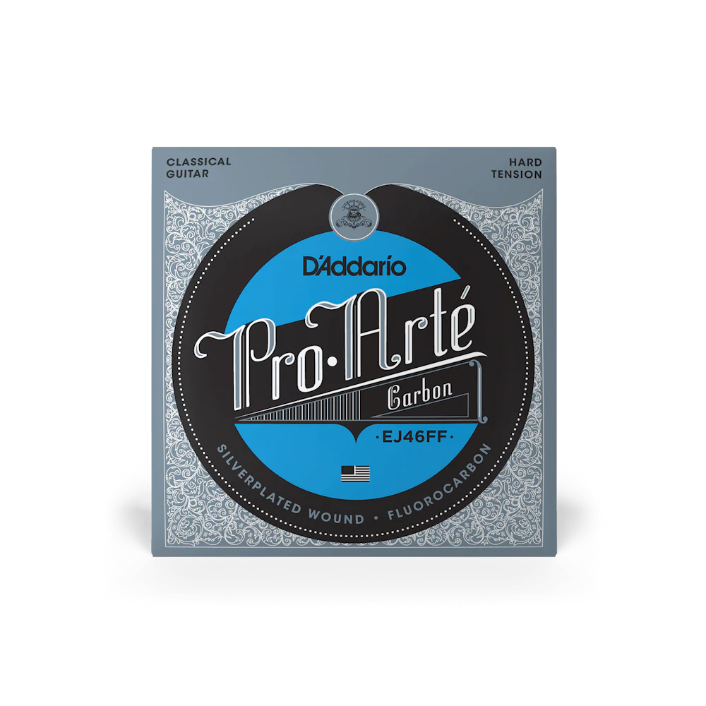D'Addario EJ46FF Pro-Arte Carbon, Dynacore Basses, Hard Tension - Image 2