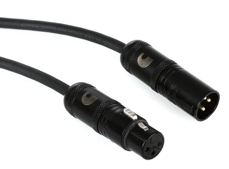 D'Addario PW-AMSM-25 American Stage Microphone Cable - 25 feet XLR-XLR - Image 2