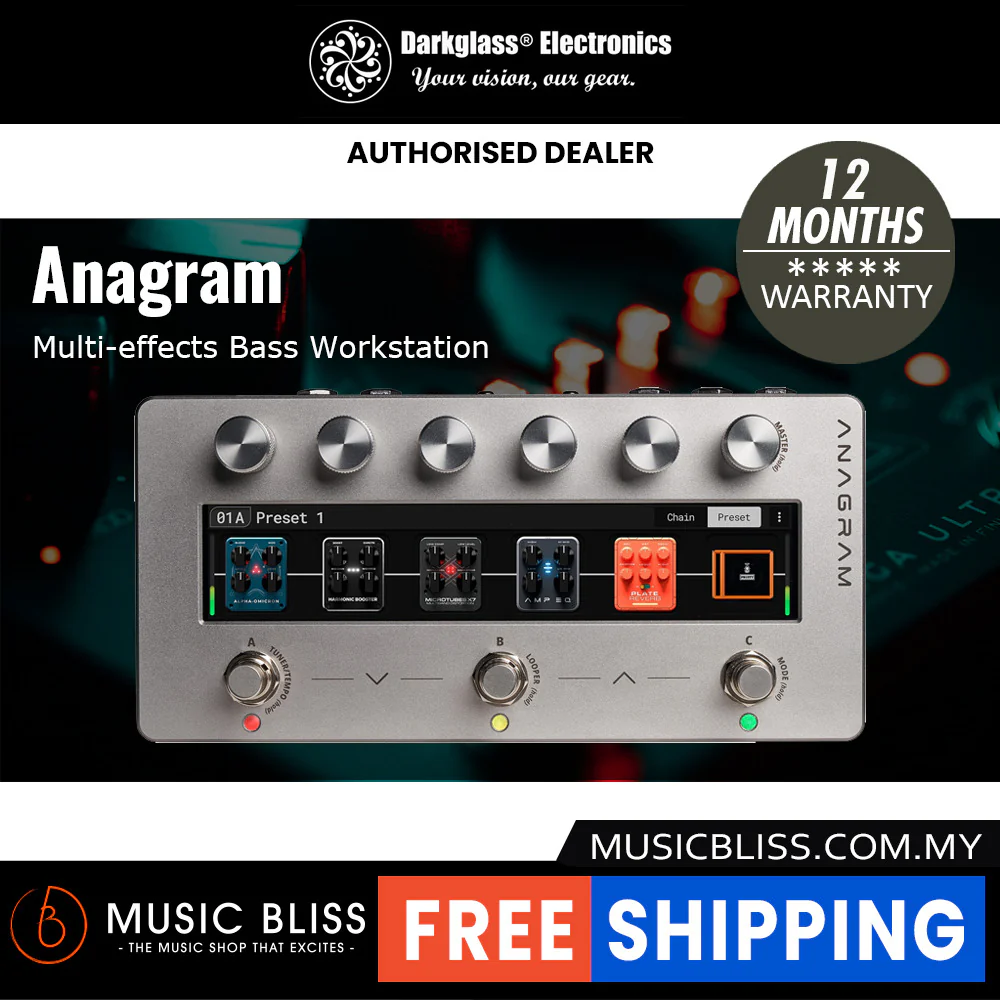 Darkglass Anagram Multi-effects Bass Workstation