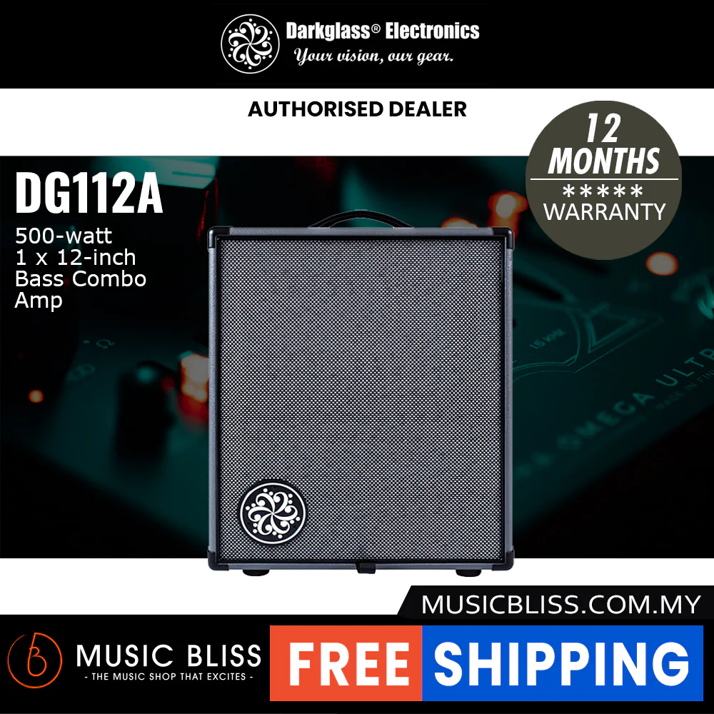 Darkglass DG112A 500-watt 1x12" Bass Combo Amplifier