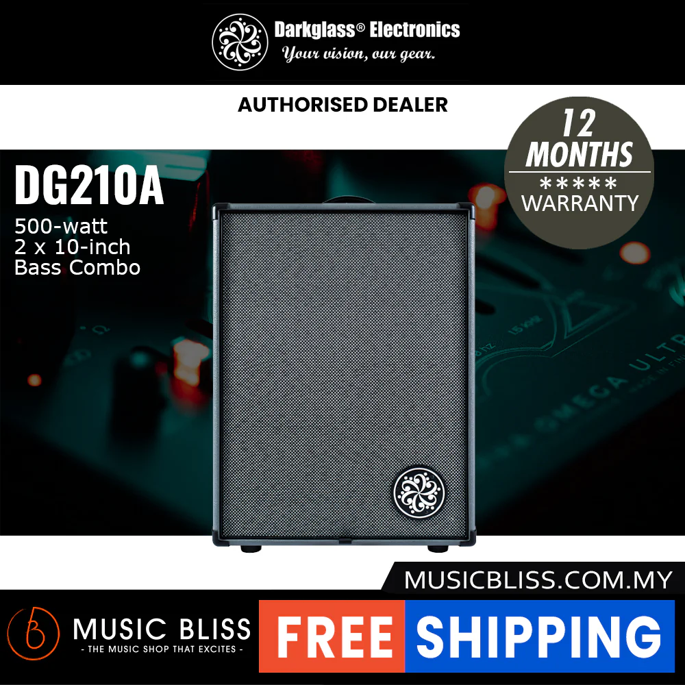 Darkglass DG210A 500-watt 2x10" Bass Combo Amplifier