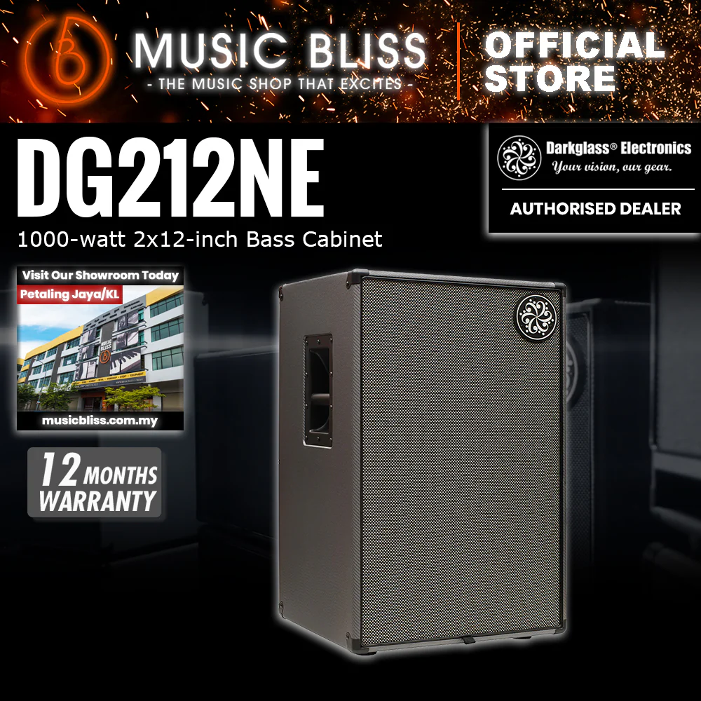 Darkglass DG212NE 1000-watt 2x12-inch Bass Cabinet