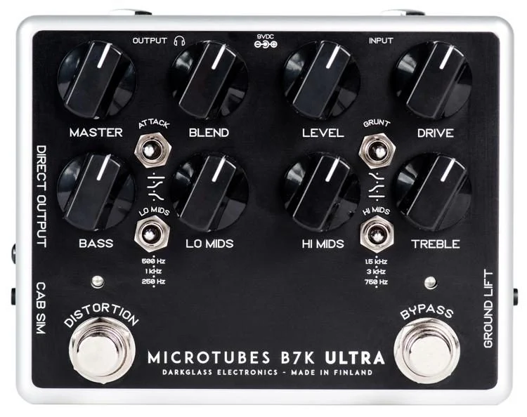 Darkglass Microtubes B7K Ultra V2 Bass Preamp Pedal with Aux In - Image 2