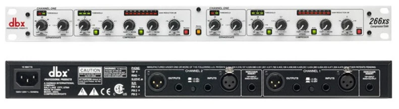 Dbx 266XS 2-channel Compressor/Gate - Image 2