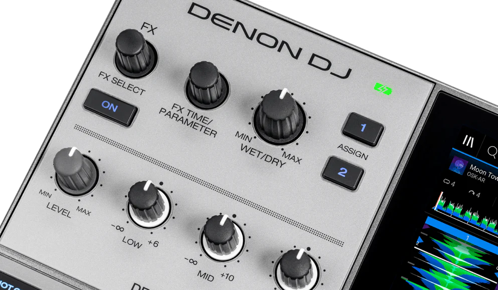 Denon DJ Prime GO+ Portable 2-deck Standalone DJ System - Image 8