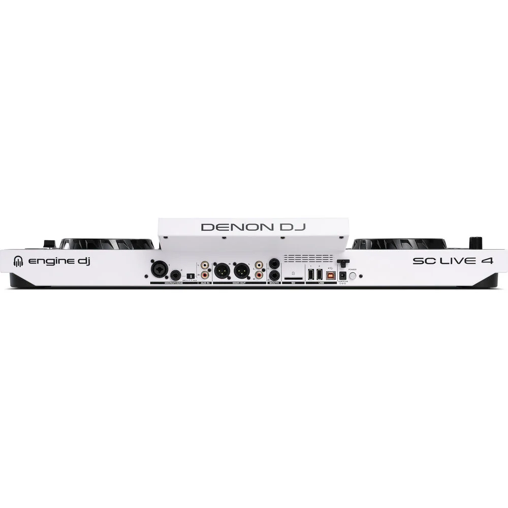 Denon DJ SC Live 4 Standalone DJ Controller - White - Image 7