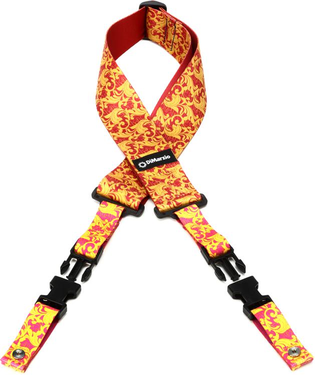 DiMarzio DD2252 Steve Vai Utopia ClipLock Strap - Pink Gold - Image 2