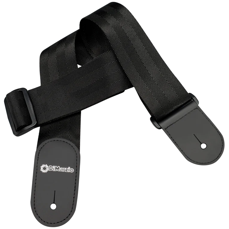 DiMarzio DD3100NBK 2″ Nylon Seatbelt Guitar Strap - Image 2