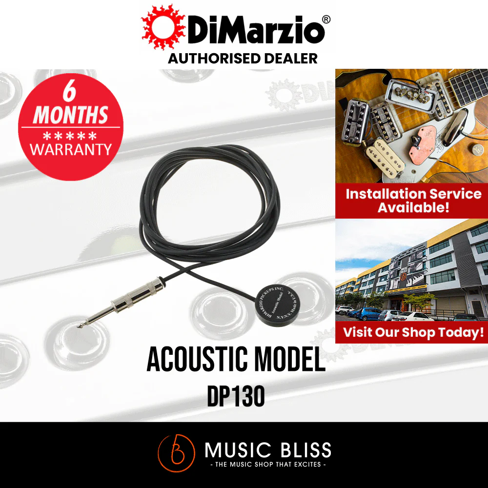 DiMarzio DP130 Acoustic Model For Acoustic Guitar and Bass