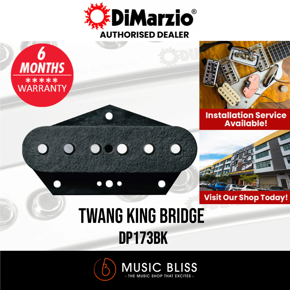 DiMarzio DP173 Twang King Bridge Telecaster Pickup