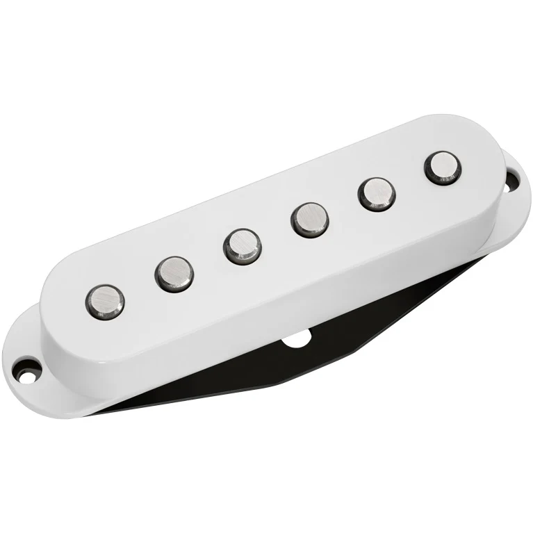 DiMarzio DP175SW True Velvet Single Coil Middle Electric Guitar Pickup - White - Image 2