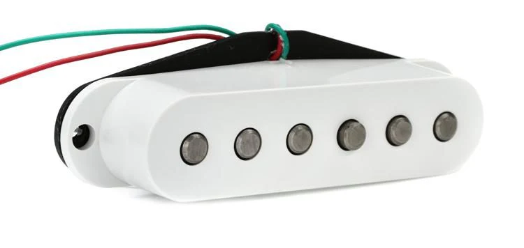 DiMarzio DP419W Area 67 Neck/Middle Single Coil Sized Humbucker Pickup - White - Image 2