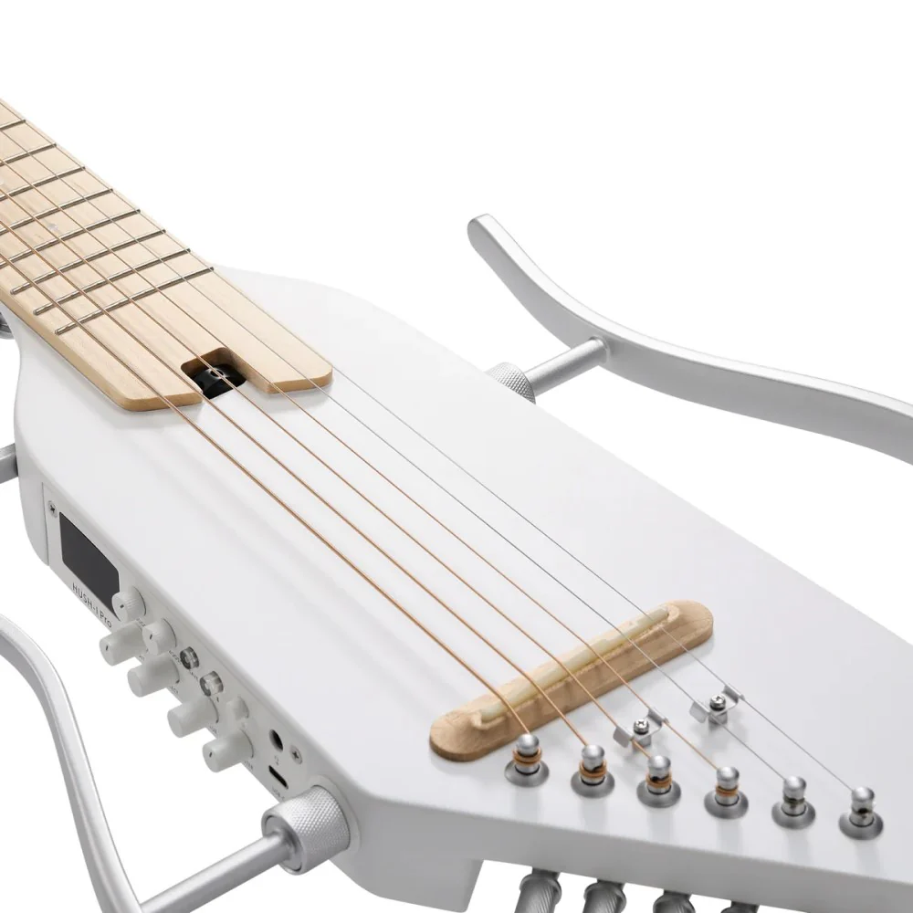 Donner EC6868 HUSH-I Pro Acoustic Electric Guitar Kit - White - Image 3