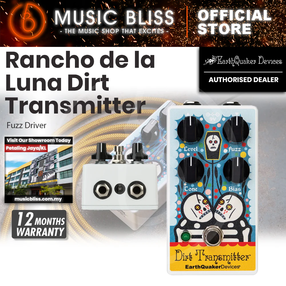 EarthQuaker Devices Dirt Transmitter Fuzz Pedal - Rancho de la Luna