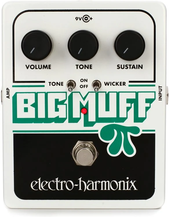 Electro Harmonix Big Muff Pi Fuzz Effects Pedal with Tone Wicker - Image 2