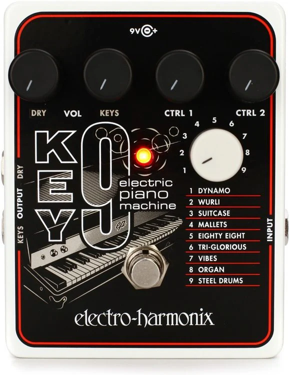 Electro Harmonix KEY9 Electric Piano Machine Guitar Effects Pedal - Image 2