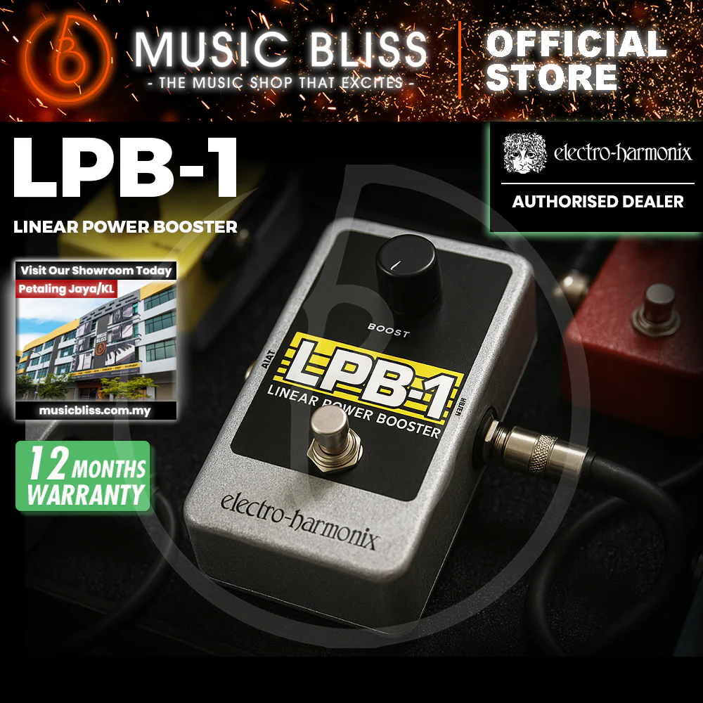 Electro Harmonix Nano LPB-1 Power Booster Guitar Effects Pedal