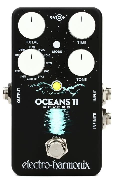 Electro Harmonix Oceans 11 Reverb Pedal - Image 2