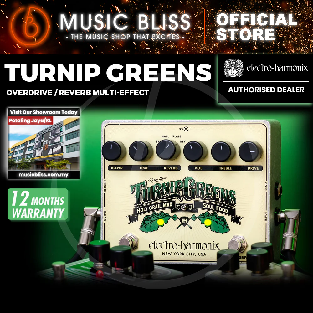Electro Harmonix Turnip Greens Multi-Effect Pedal