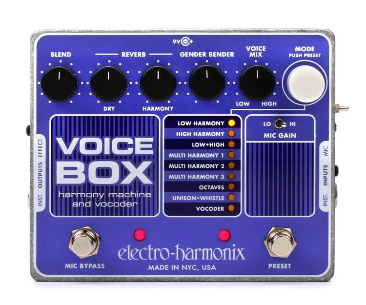 Electro Harmonix Voice Box Harmony Machine/Vocoder Pedal - Image 2