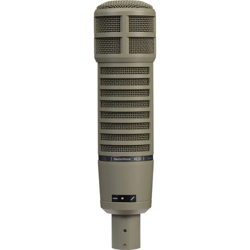 EV Electro-Voice RE20 Dynamic Broadcast Microphone with Variable-D - Image 2