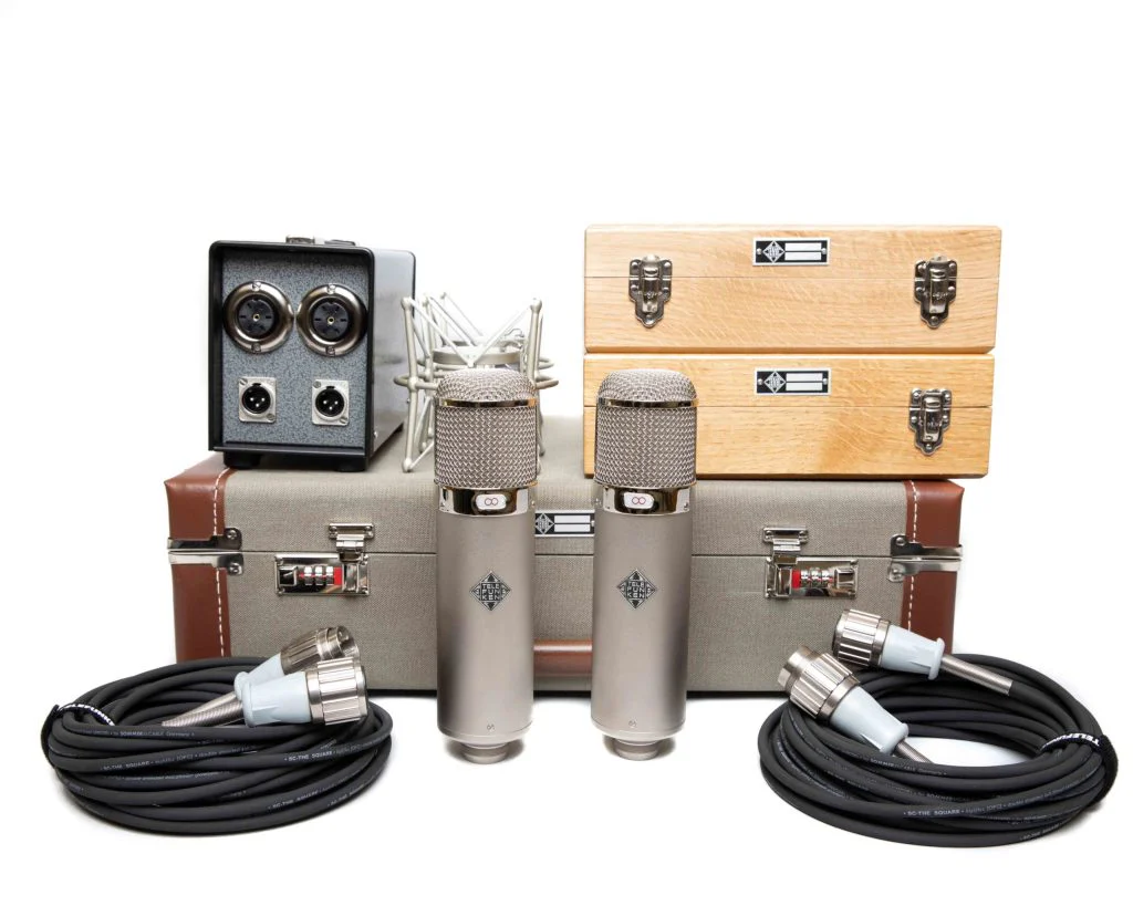 Telefunken U48 Microphone Stereo Set Large Diaphragm Tube Condenser Microphone - Image 3