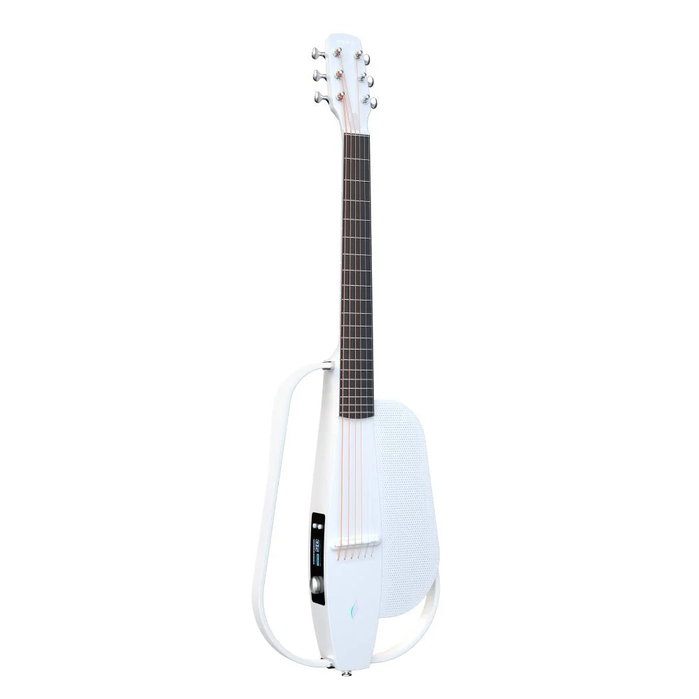 Enya NEXG2 Carbon Fiber Smart Guitar, Basic - White - Image 3