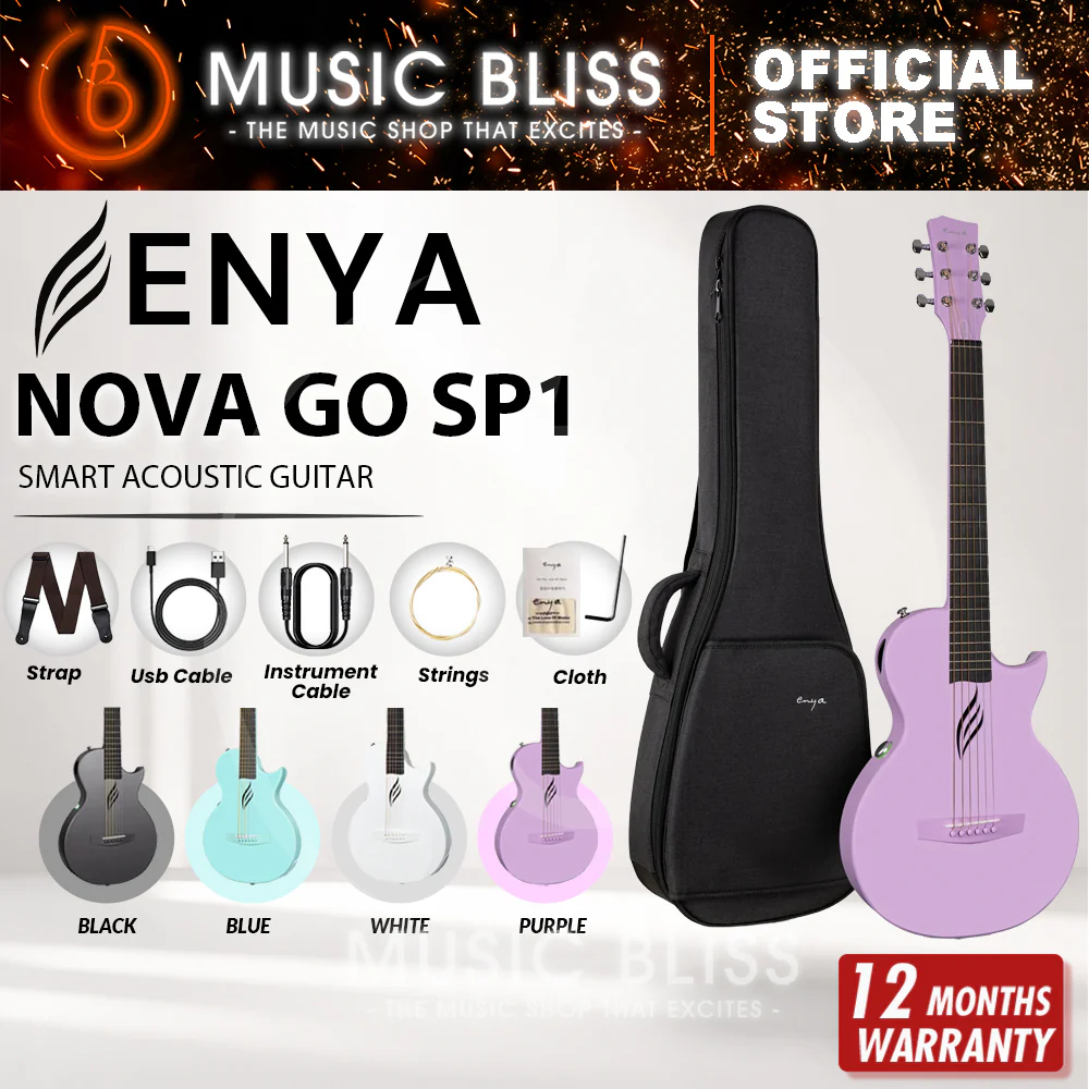 Enya Nova Go SP1 Guitar- Purple