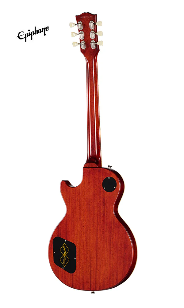 Epiphone 1959 Les Paul Standard Reissue Electric Guitar - Washed Bourbon Sunburst - Image 3