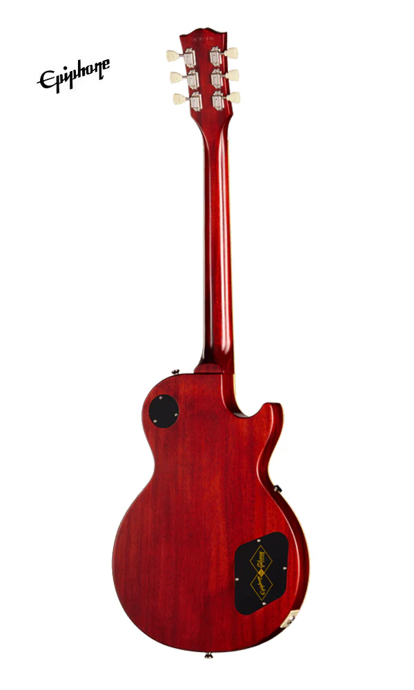 Epiphone 1959 Les Paul Standard Reissue Left-handed Electric Guitar - Deep Cherry Sunburst - Image 3