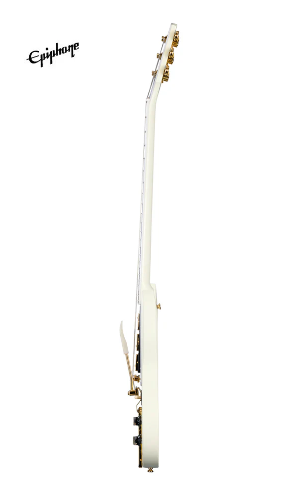(Epiphone Inspired by Gibson Custom) Epiphone 1963 SG Custom Electric Guitar - Classic White - Image 4