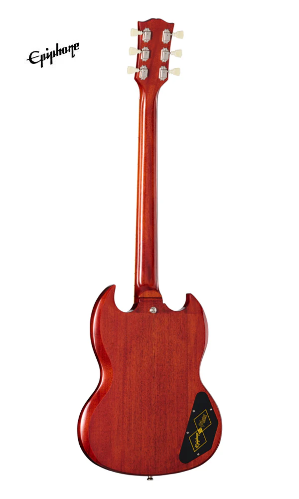 Epiphone 1964 SG Standard Reissue Left-handed Electric Guitar - Cherry Red - Image 3