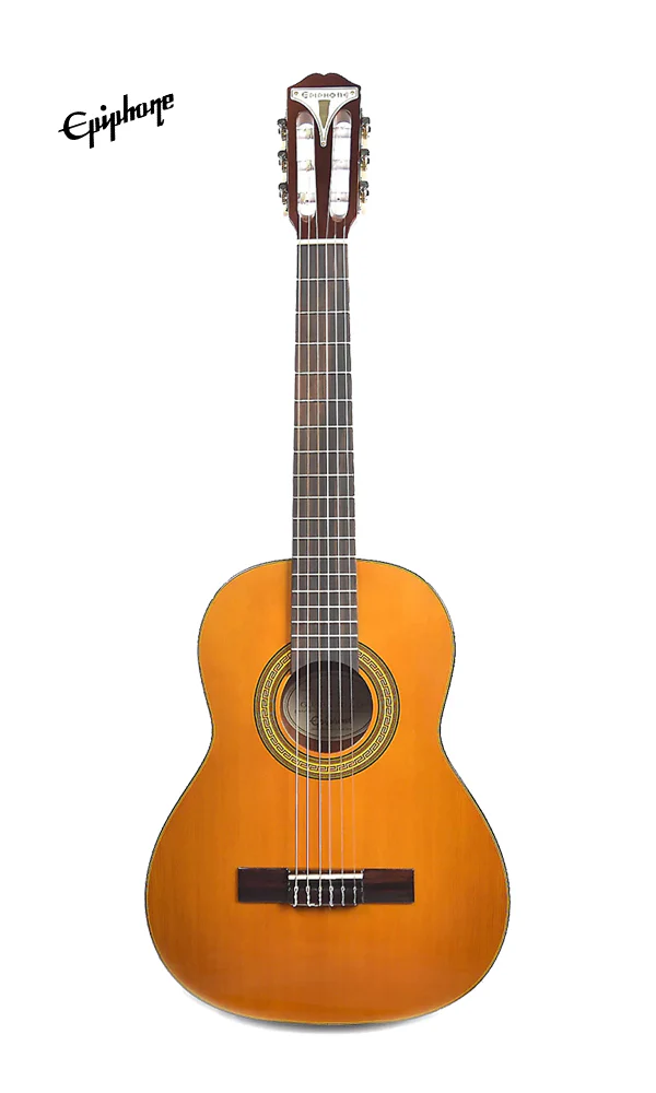 Epiphone Classical E1 Acoustic Guitar, 3/4 Size - Antique Natural - Image 2