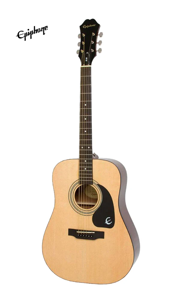 Epiphone DR-100 Dreadnought Acoustic Guitar - Natural (DR100) - Image 2