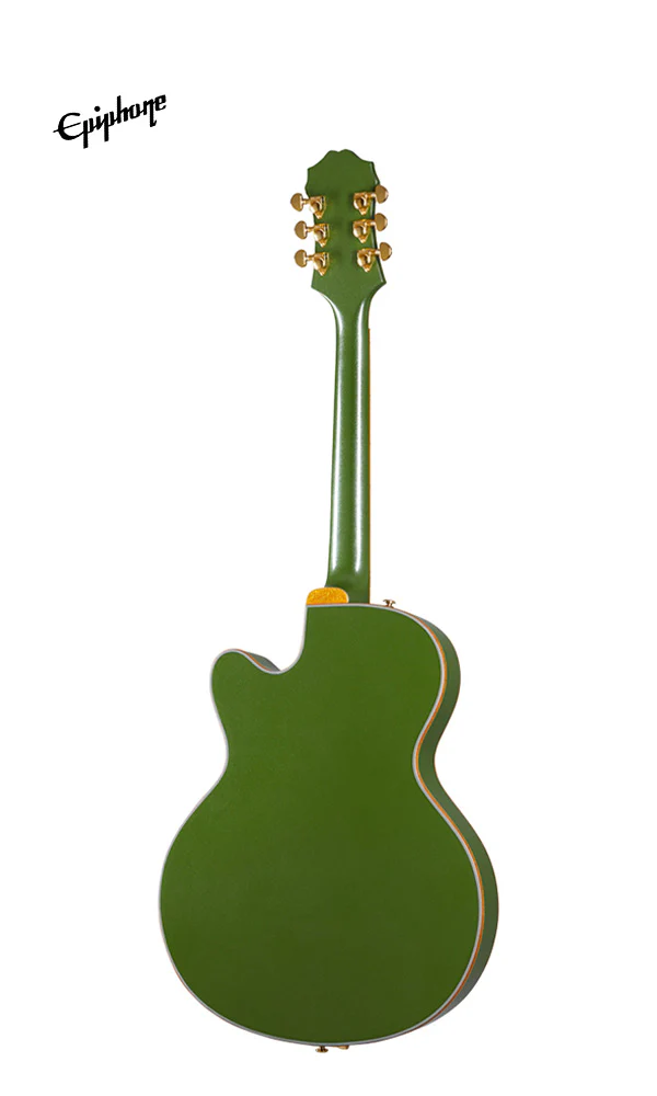 Epiphone Emperor Swingster Hollowbody Electric Guitar - Forest Green Metallic - Image 3