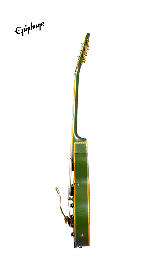 Epiphone Emperor Swingster Hollowbody Electric Guitar - Forest Green Metallic - Image 4
