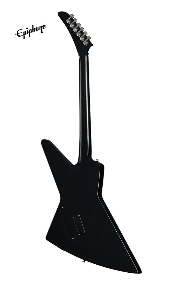 Epiphone Extura Prophecy Electric Guitar - Aged Jet Black Metallic - Image 3