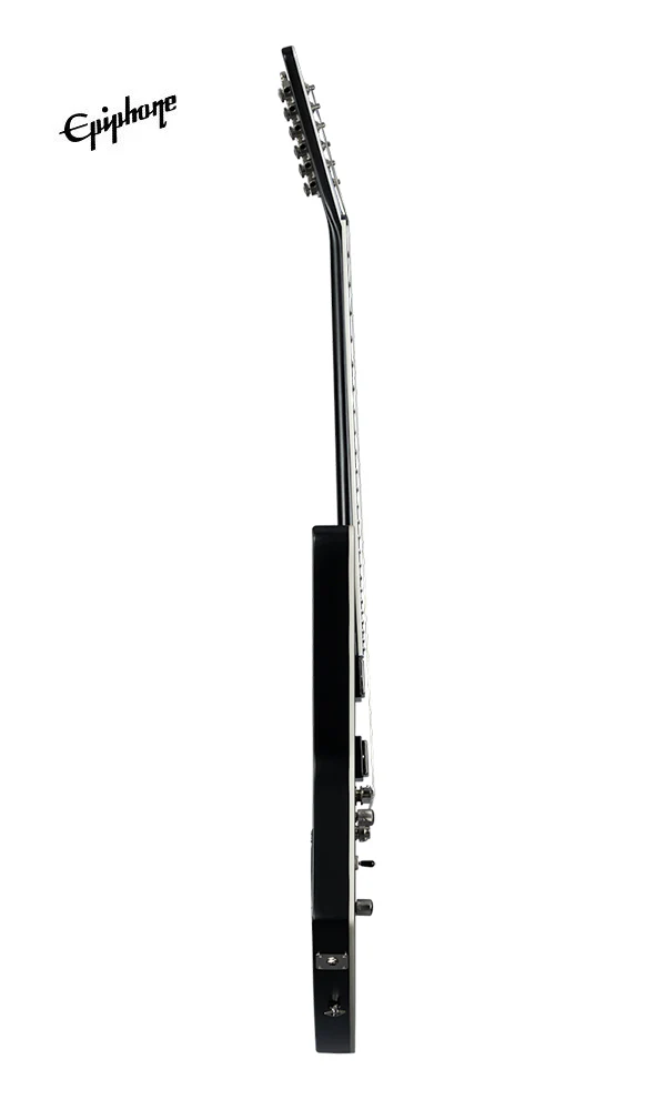 Epiphone Extura Prophecy Left-handed Electric Guitar - Aged Jet Black Metallic - Image 4